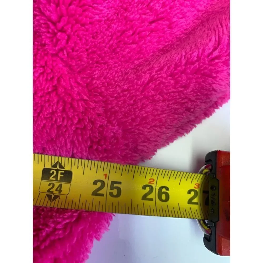 Apparis Fuschia Crop Teddy Size L/XL